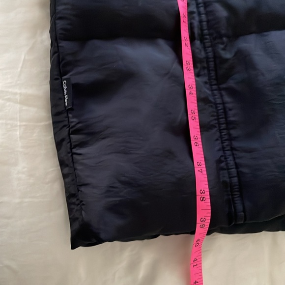 Calvin Klein: Quilted Puffer Down 3/4 Length Coat - Picture 13 of 14